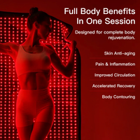 Light Therapy Mat Designed for Full Body Wellness, Red and Infrared LED, FDA Class II Device, Yoga Mat Design