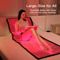 Light Therapy Mat Designed for Full Body Wellness, Red and Infrared LED, FDA Class II Device, Yoga Mat Design