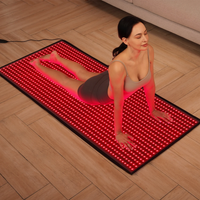 Light Therapy Mat Designed for Full Body Wellness, Red and Infrared LED, FDA Class II Device, Yoga Mat Design