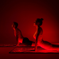 Light Therapy Mat Designed for Full Body Wellness, Red and Infrared LED, FDA Class II Device, Yoga Mat Design