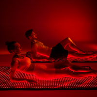 Light Therapy Mat Designed for Full Body Wellness, Red and Infrared LED, FDA Class II Device, Yoga Mat Design